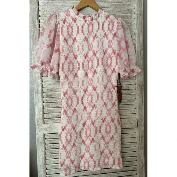 open lace back dress Tutu du Monde Camden Park Little Blossom Tulle Dress 4-5Y / Porcelain Pink